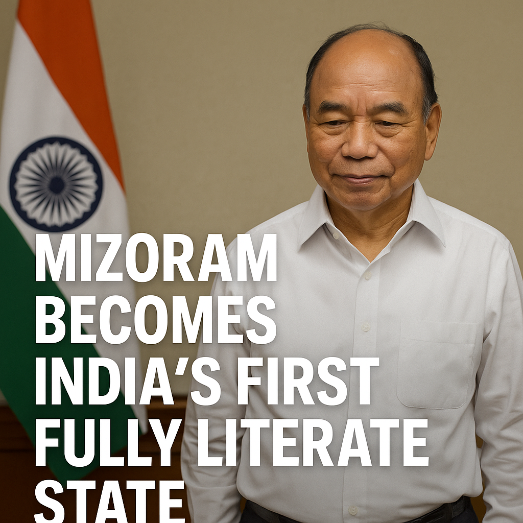 first 100% literate state in India