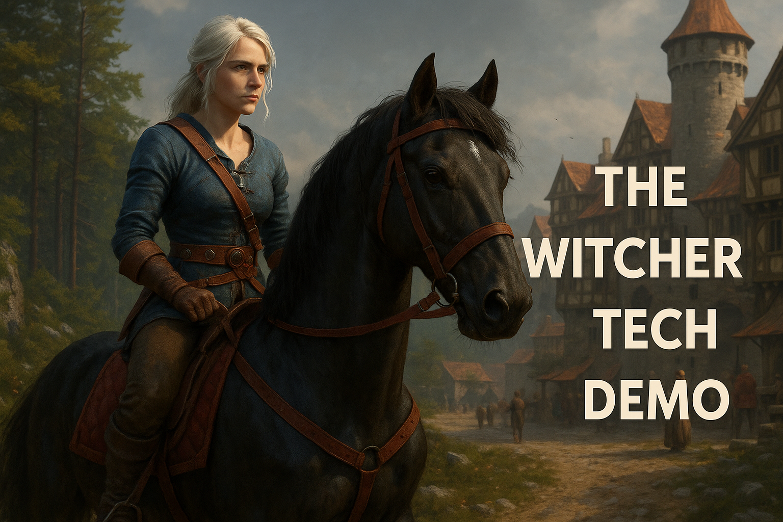 The Witcher 4 tech demo