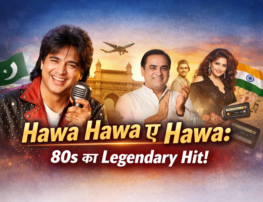 38 साल बाद फिर से क्यों छाया Hawa Hawa song by Hasan Jahangir 1987 retro Pakistani singer popular in India