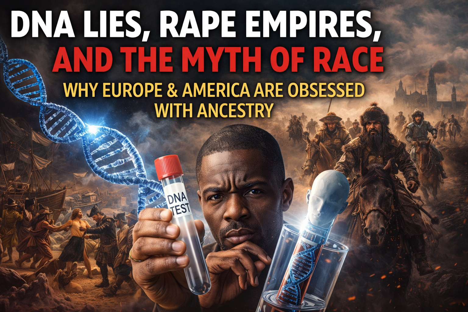 DNA obsession in Europe and America linked to race myths and violent historical ancestry
